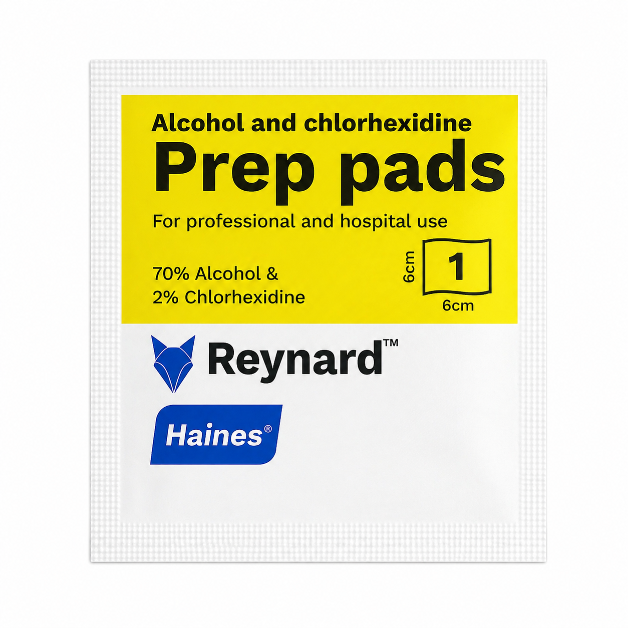 Alcohol & Chlorhexidine Prep Pads (10 Pack)