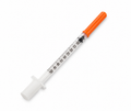 Orange 50 Unit Insulin Syringes -6mm – 10 Pack