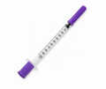 Purple 100 Unit Insulin Syringes – 8mm – 10 Pack