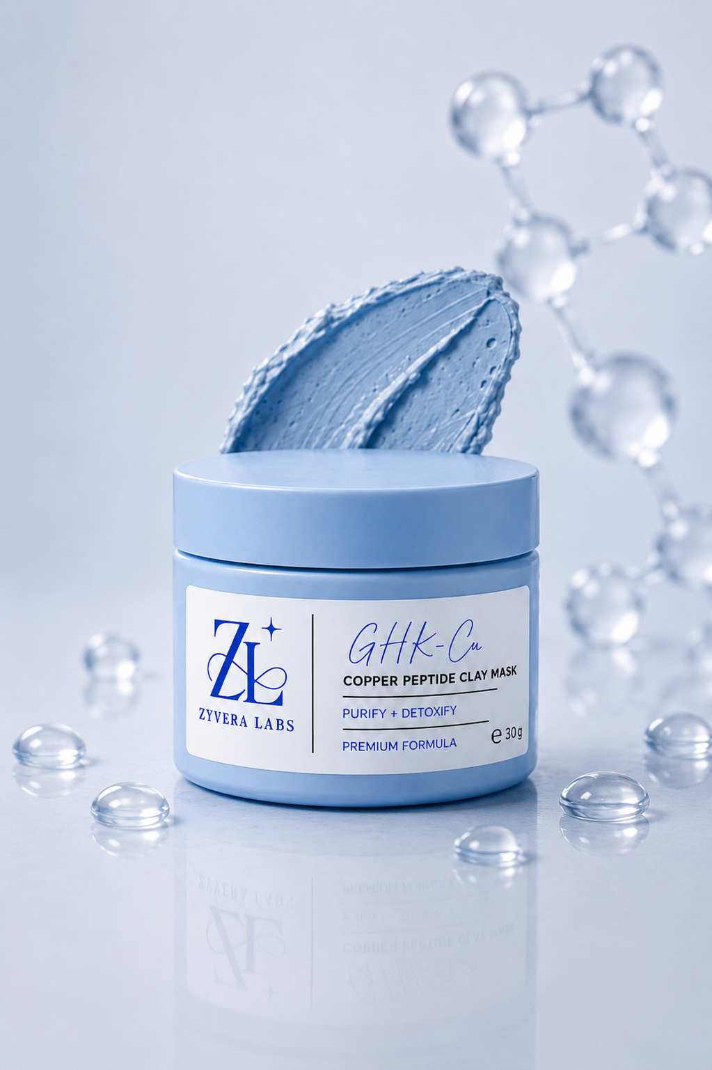 Copper Peptide Clay Mask 30g